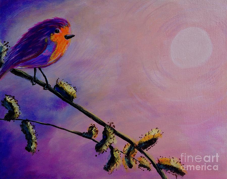 Early Bird Painting by Jacqueline Athmann