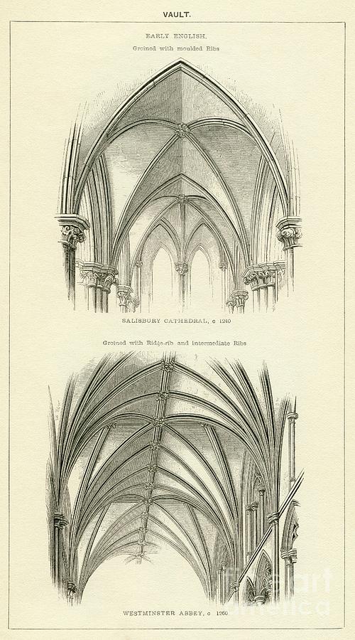 Architecture Photograph - Early English Gothic Architecture by Sheila Terry/science Photo Library