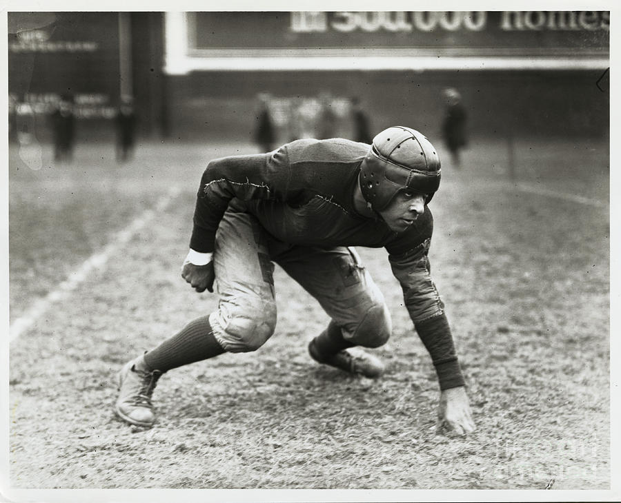Early Football Captain Of Howard Photograph by Bettmann