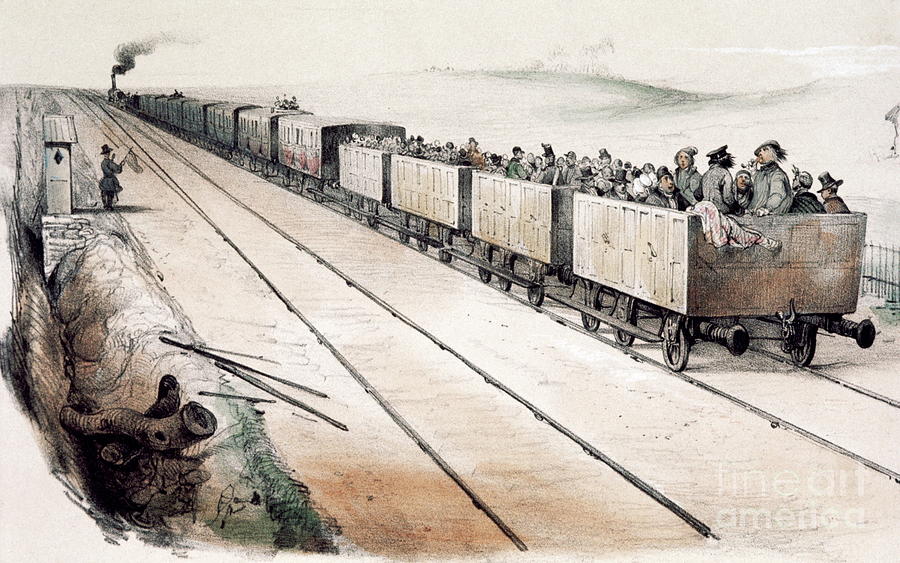 Early French Railway Photograph by Cci Archives/science Photo Library