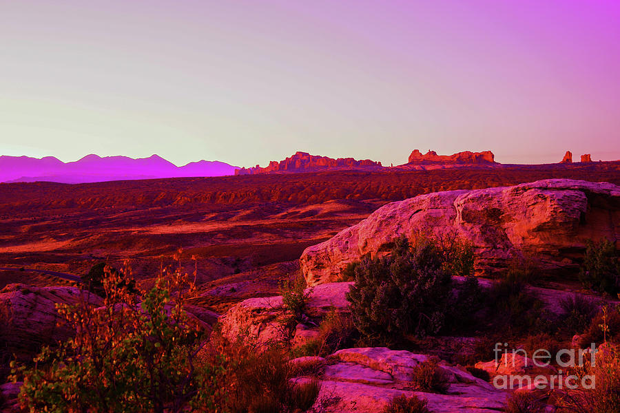 Arches National Park Photograph - Early morning Arches National park  by Jeff Swan
