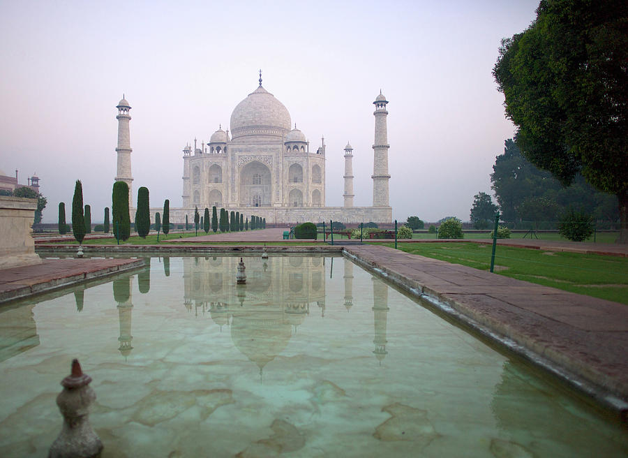 Early Morning At Taj Mahal Photograph by Dominik Eckelt