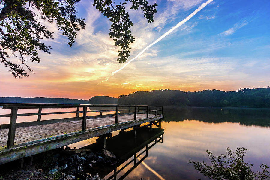 Early Morning At The Lake Photograph by Jordan Hill