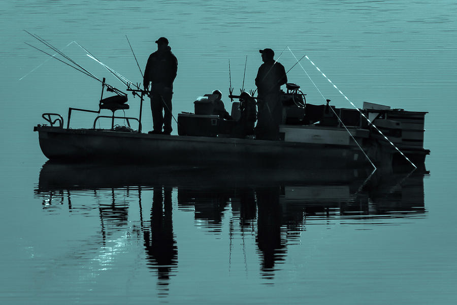 Early Morning Fishing Photograph by David Wagenblatt