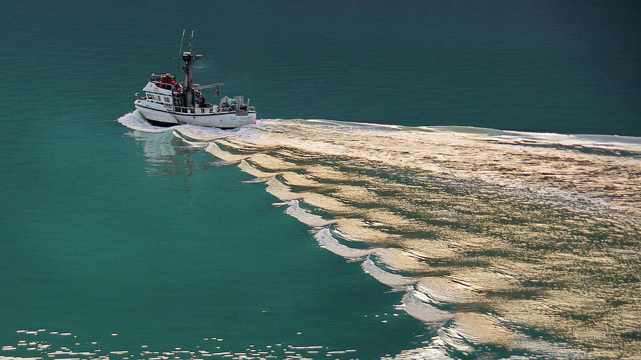 Early Morning Fishing Skagway Alaska by Russ Harris Early Morning Fishing Skagway Alaska by Russ Harris