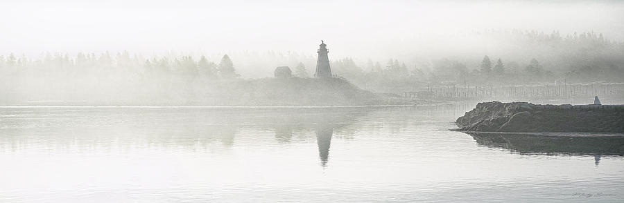 Early Morning Fog At Mulholland Point Lighthouse Photograph by Marty Saccone