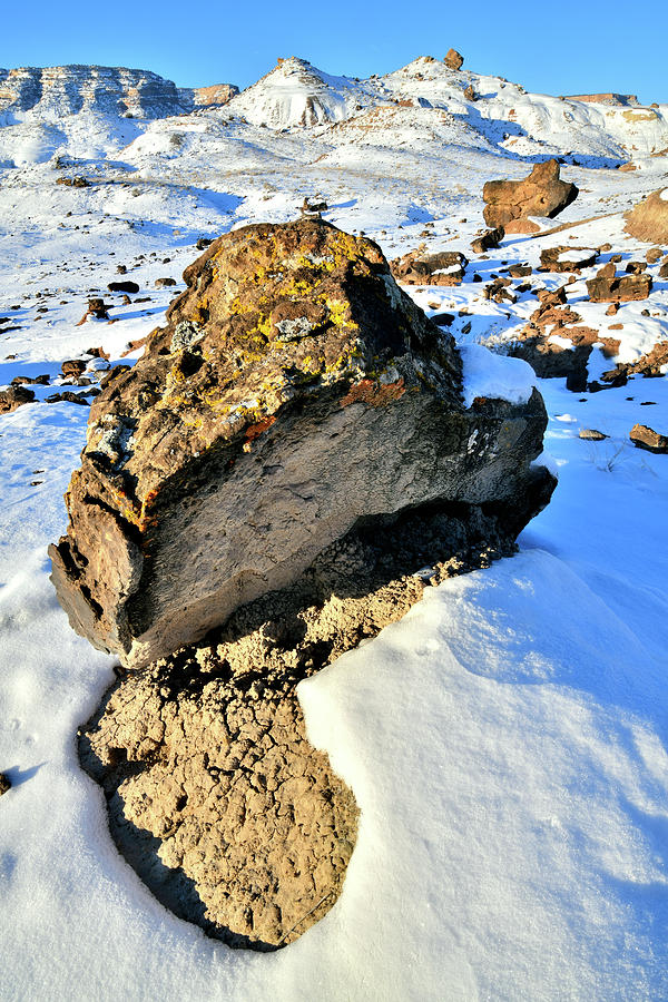 Early Morning Light On Ruby Mountain And Boulders Photograph