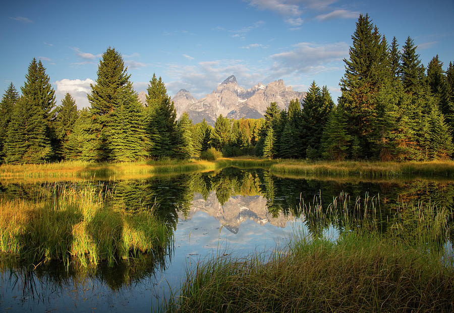 Early Morning Reflections - Tetons 1 Photograph by Thomas Hansen - Fine ...