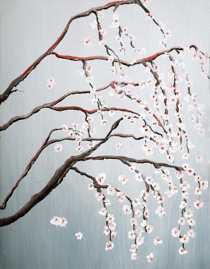 Early Spring Painting by Medea Ioseliani