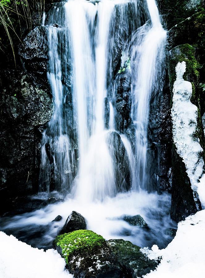 Early Spring Waterfall Photograph by Nicklas Gustafsson