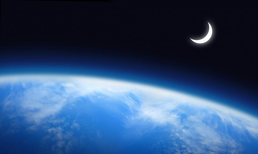 Earth And Moon Photograph by Narvikk Earth And Moon Photograph by Narvikk