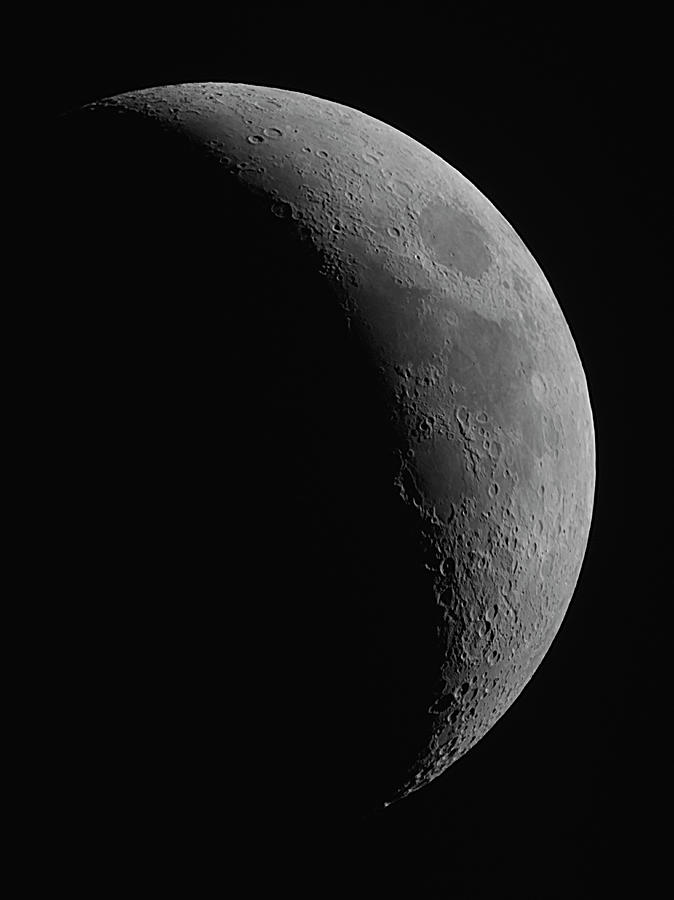 Earths Moon Photograph by Lwa