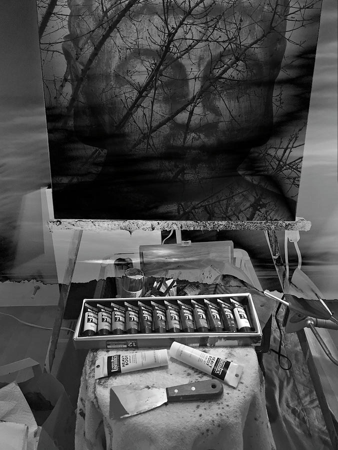 Easel Does It Photograph by Jason Martineau Fine Art America