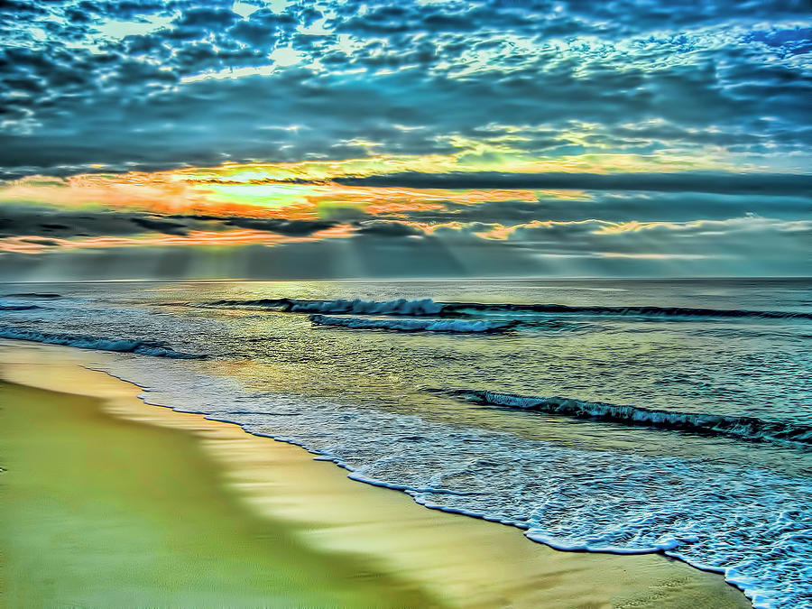 East Beach at Dawn Photograph by Cordia Murphy