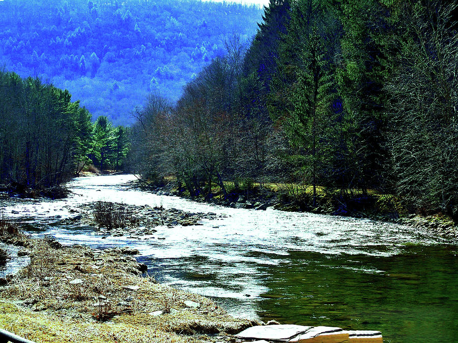 East Branch Delaware River Photograph By Carl Beigle - Fine Art America