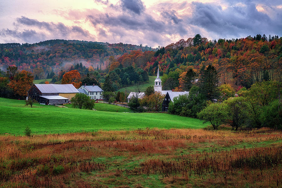 Fall Photograph - East Corinth, Vermont by Rick Berk