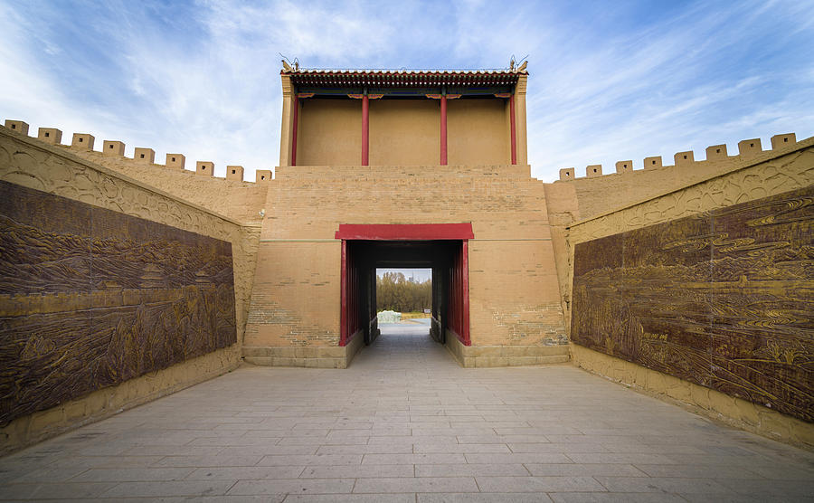 East Gate Guan City Jiayuguan Gansu China Photograph by Adam Rainoff