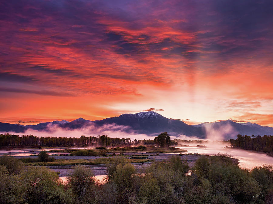 East Idaho Sunrise Photograph by Leland D Howard