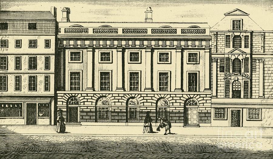 East India House Drawing by Print Collector
