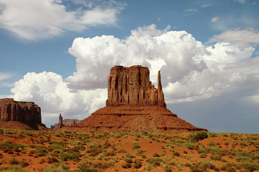 East Mitten In Monument Valley Photograph by Rachele Rossi