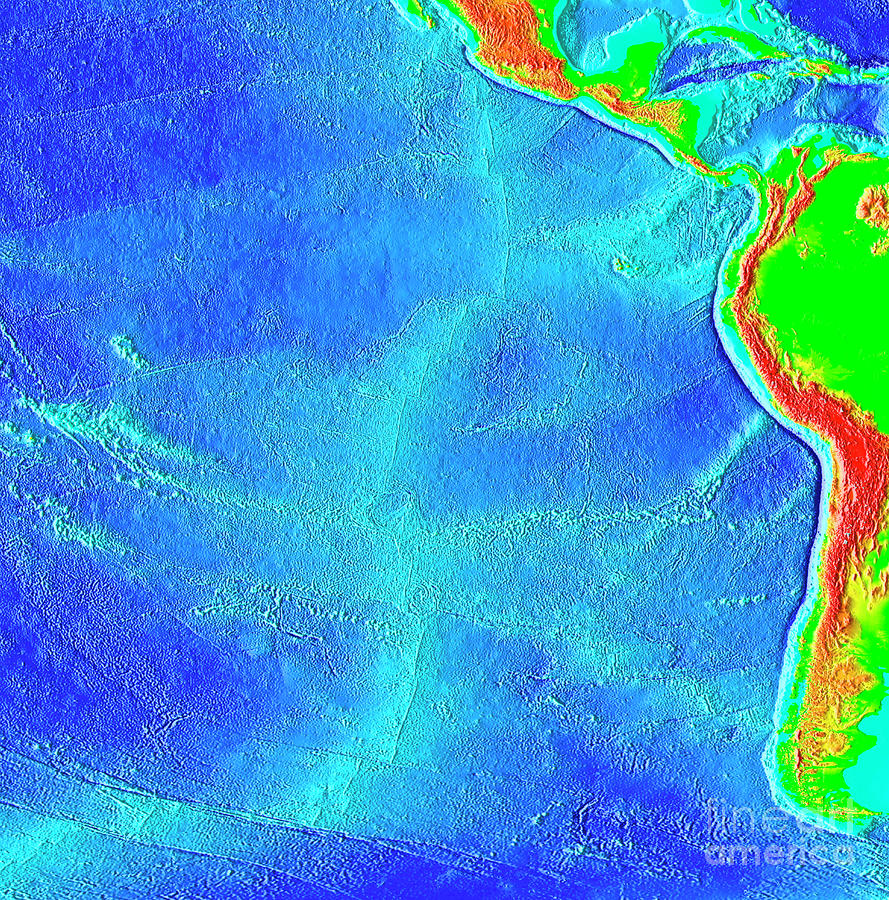 East Pacific Rise Photograph by Noaa/science Photo Library