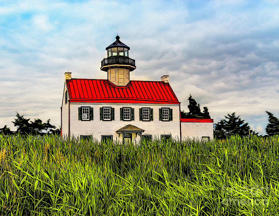 East Point Light - Stylized by Nick Zelinsky East Point Light - Stylized by Nick Zelinsky