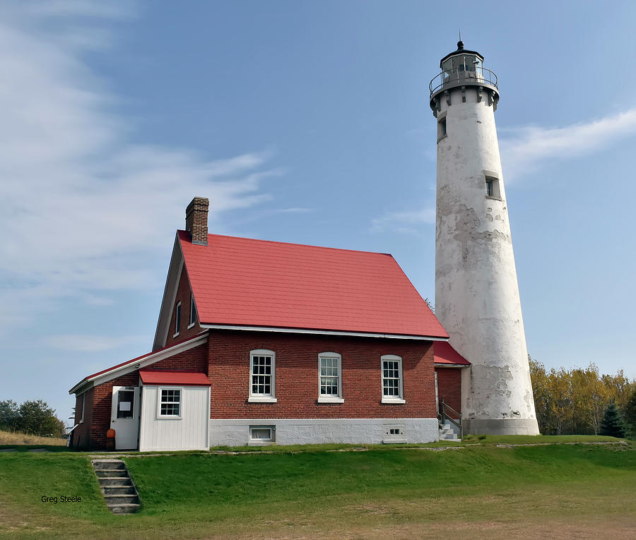 East Tawas Lighthouse Photograph by Greg Steele - Fine Art America