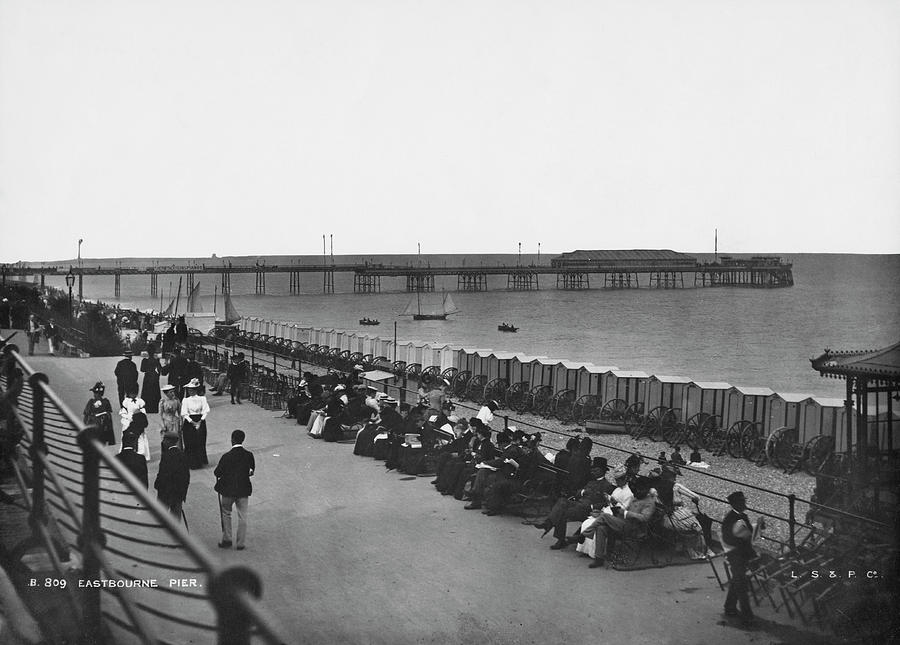 Eastbourne Pier Photograph by London Stereoscopic Company