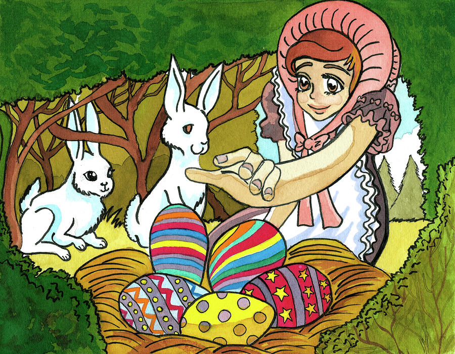 Holiday Painting - Easter 2 by Abraal