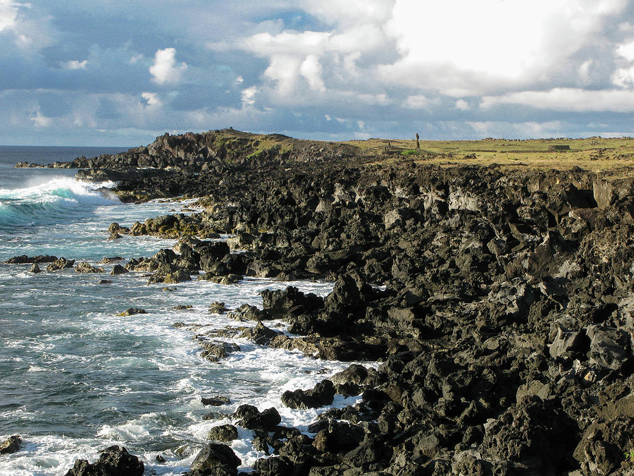 Easter Island Coastline Photograph by John Kardys Photography