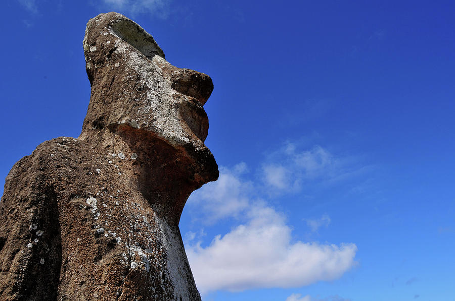 Easter Island - Moai Photograph by Diego Vargas M.