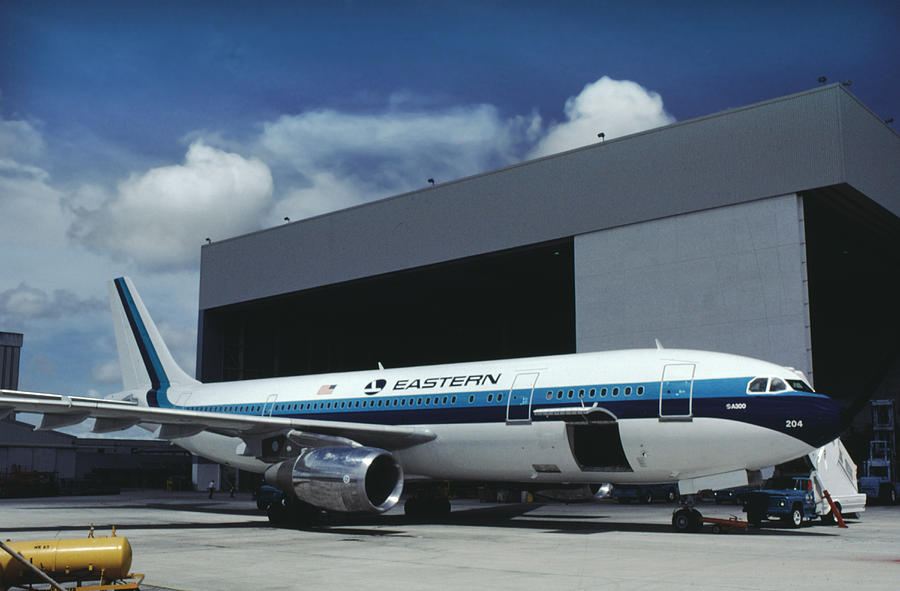 Eastern Airlines Brand New Airbus A300 Photograph By Erik Simonsen