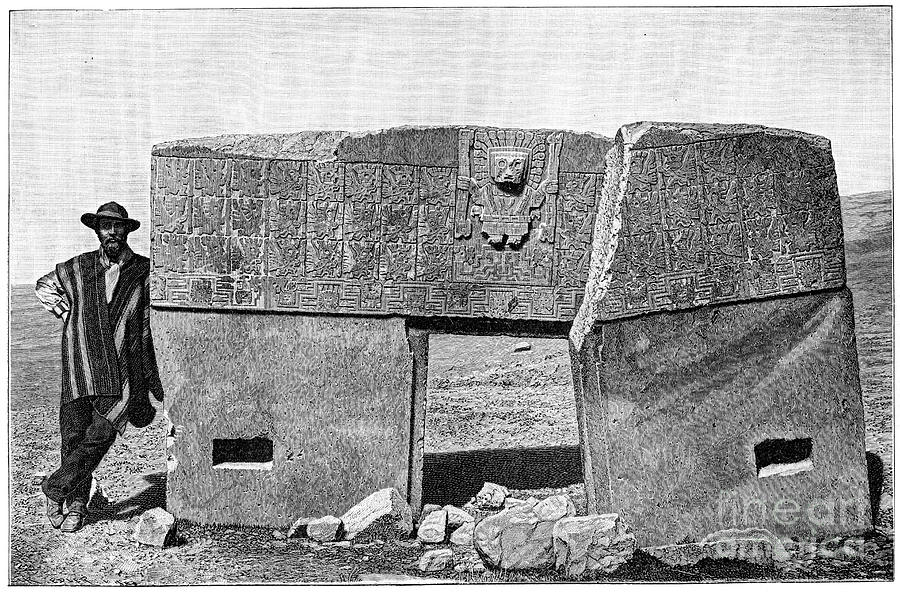 Eastern Aspect Of The Monolithic Gate Drawing by Print Collector