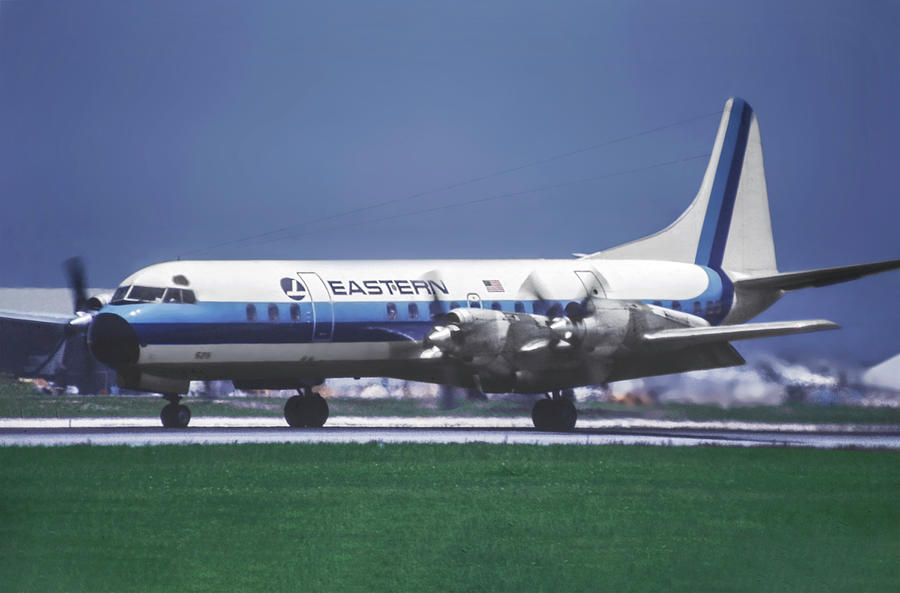 Eastern Lockheed Electra Photograph by Erik Simonsen
