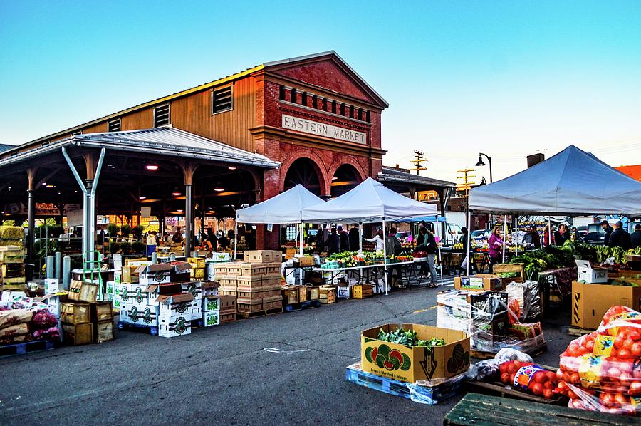 Eastern Market Entrance Dsc_1250 Photograph by Michael Thomas