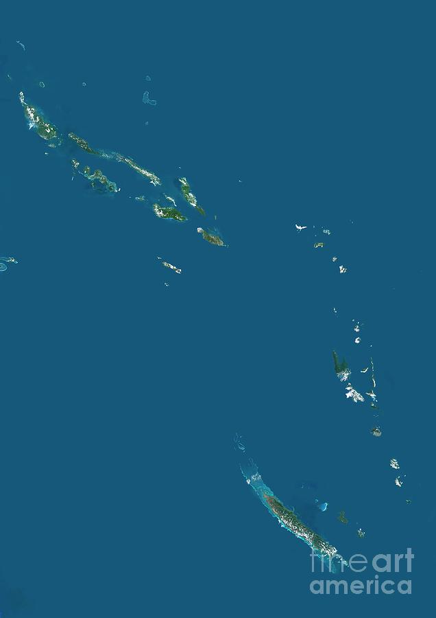 Eastern Melanesia Photograph by Planetobserver/science Photo Library