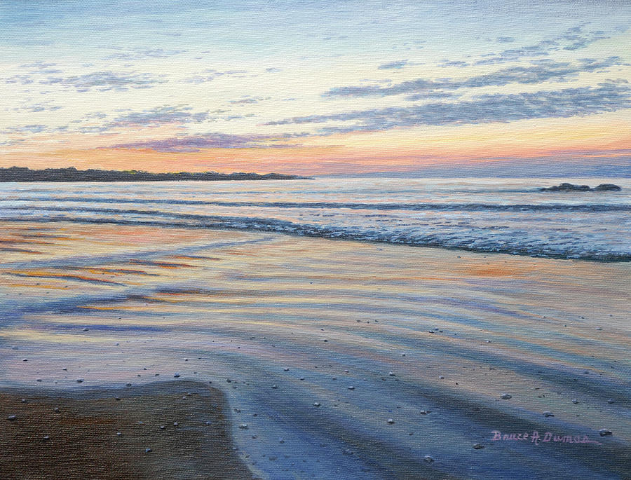 Easton Bay Painting by Bruce Dumas