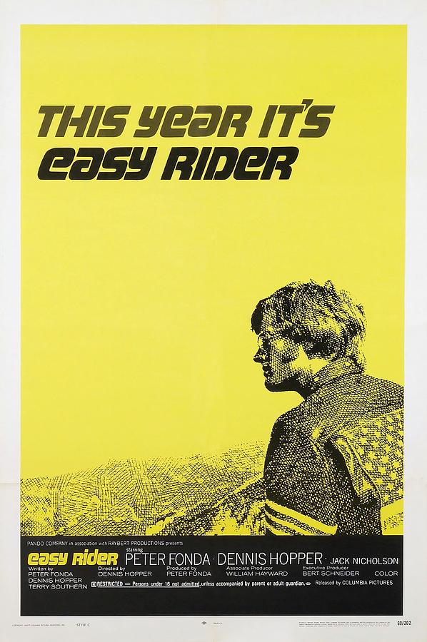 Easy Rider -1969-. Photograph by Album Easy Rider -1969-. Photograph by Album