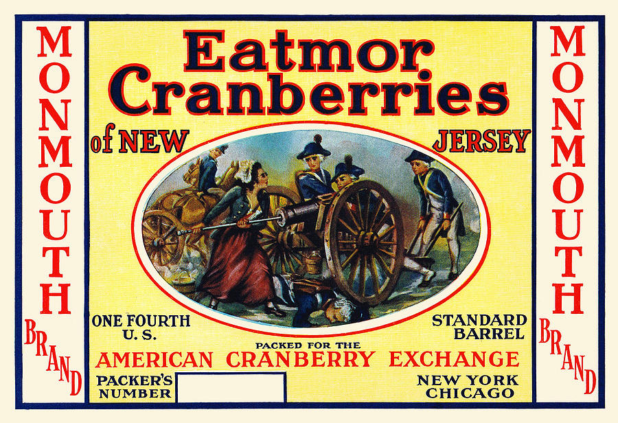 Fruit Painting - Eatmor Cranberries - Molly Pitcher by Unknown