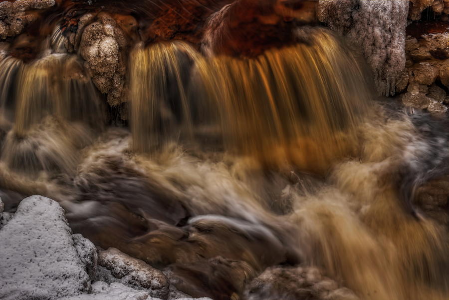 Eau Claire Dells Three Little Falls Photograph by Dale Kauzlaric