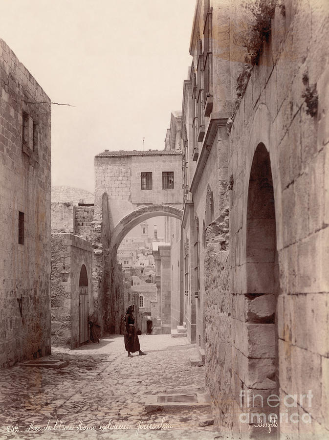 Ecce Homo Arch In Jerusalem Photograph by Bettmann