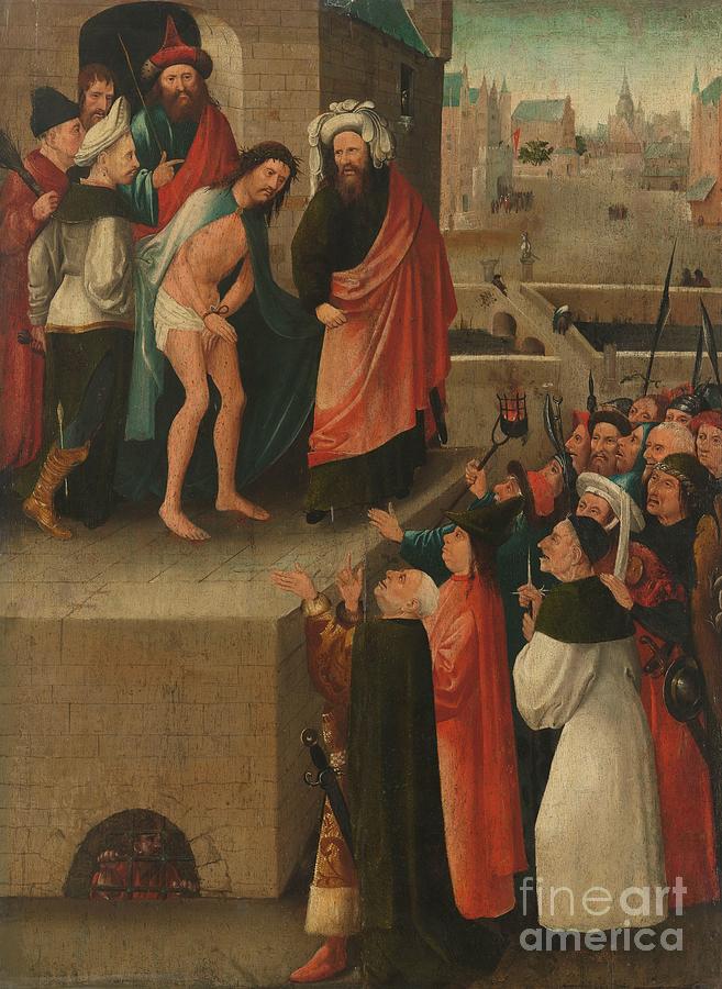 Ecce Homo By Hieronymus Bosch Painting by Hieronymus Bosch