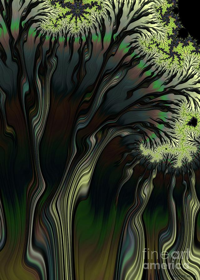 Eclectic Dreams Of The Forest / Illuminated From Within Digital Art