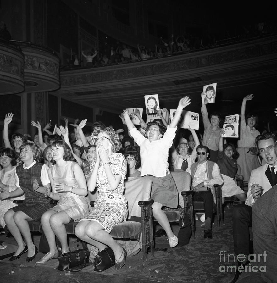 Ecstatic Fans At Dave Clark Five Show Photograph by Bettmann