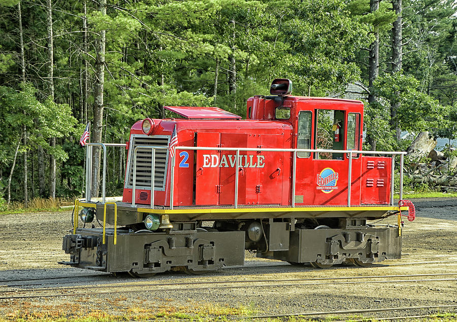Edaville Railroad Engine Photograph by Mike Martin