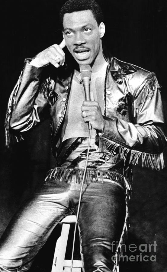 Eddie Murphy Performing Stand-up Photograph by Bettmann - Pixels