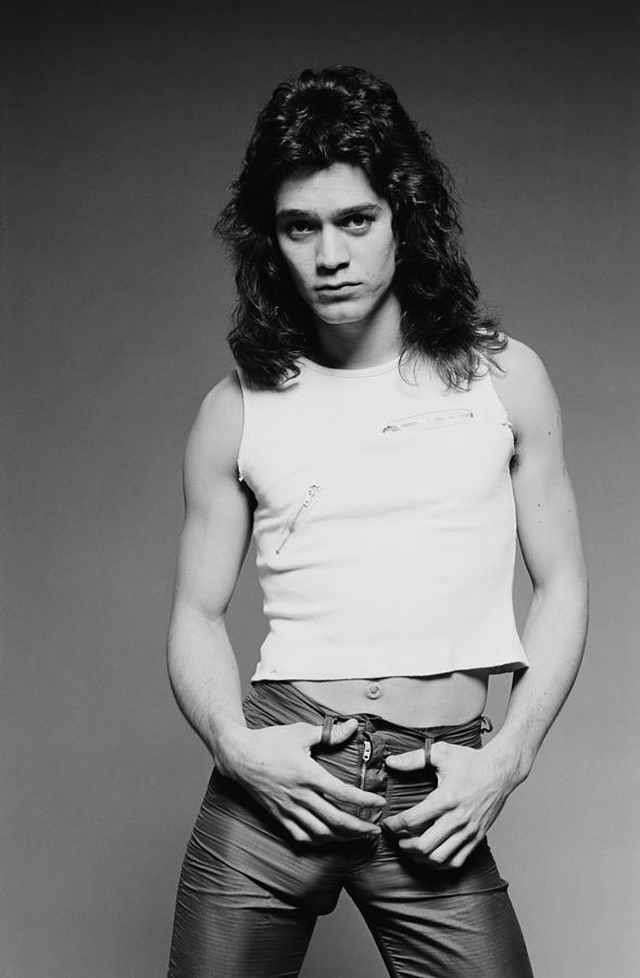 Eddie Van Halen Photograph by Fin Costello