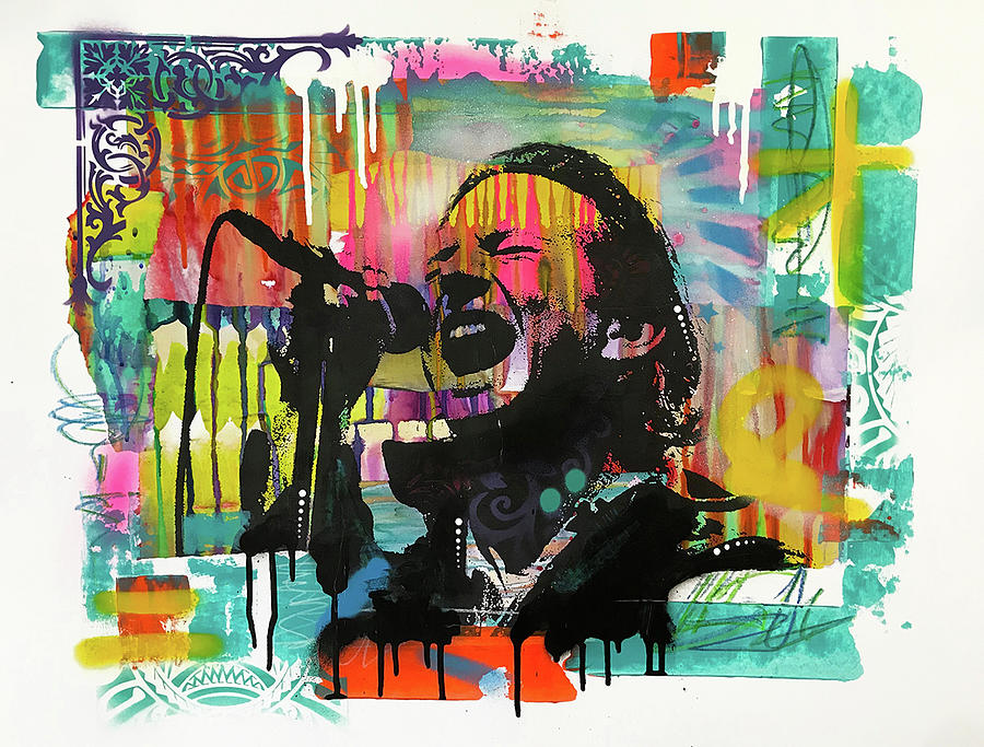 Eddie Vedder by Dean Russo Art Eddie Vedder by Dean Russo Art
