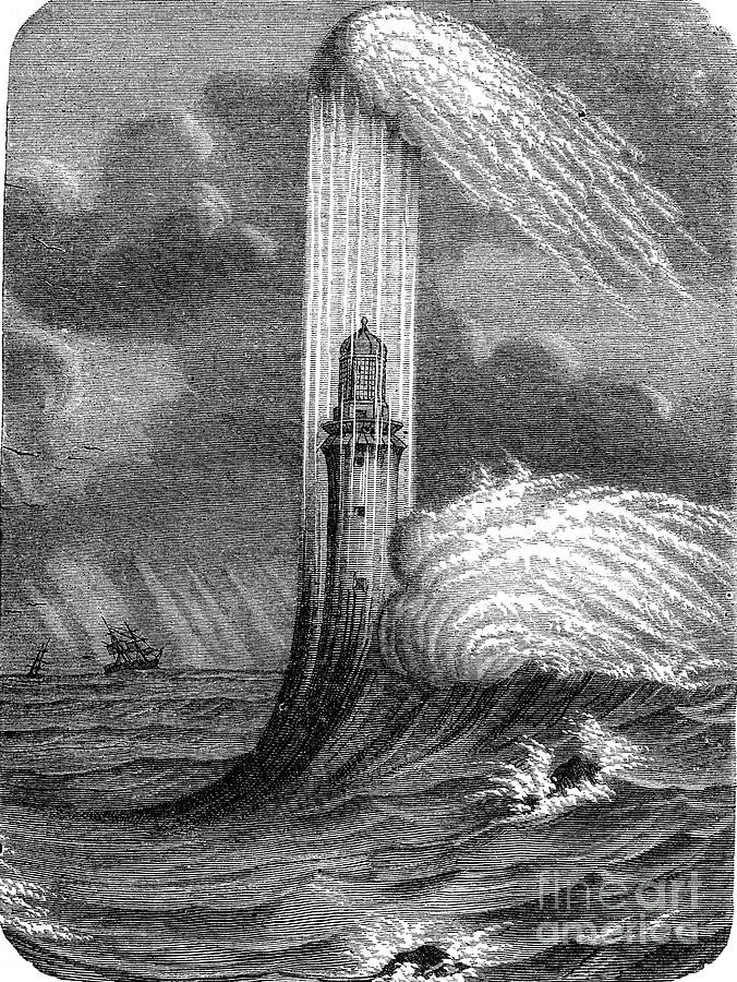 Eddystone Lighthouse Photograph by Collection Abecasis/science Photo Library