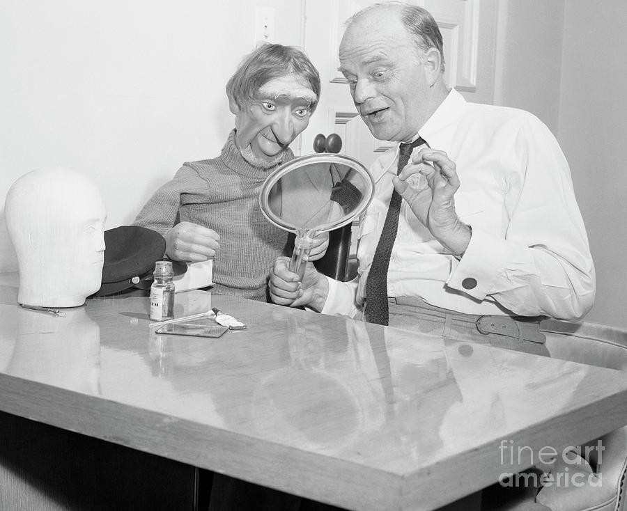 Edgar Bergen And Puppet Photograph by Bettmann